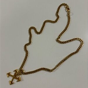 Off-White Gold Arrow Chain
